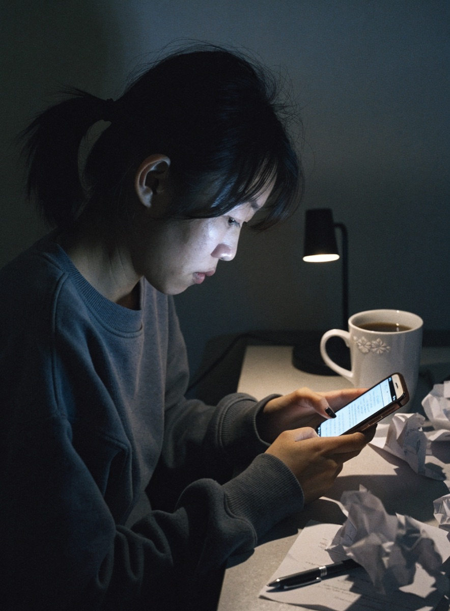 밤늦게 혼자 글을 쓰는 운영자